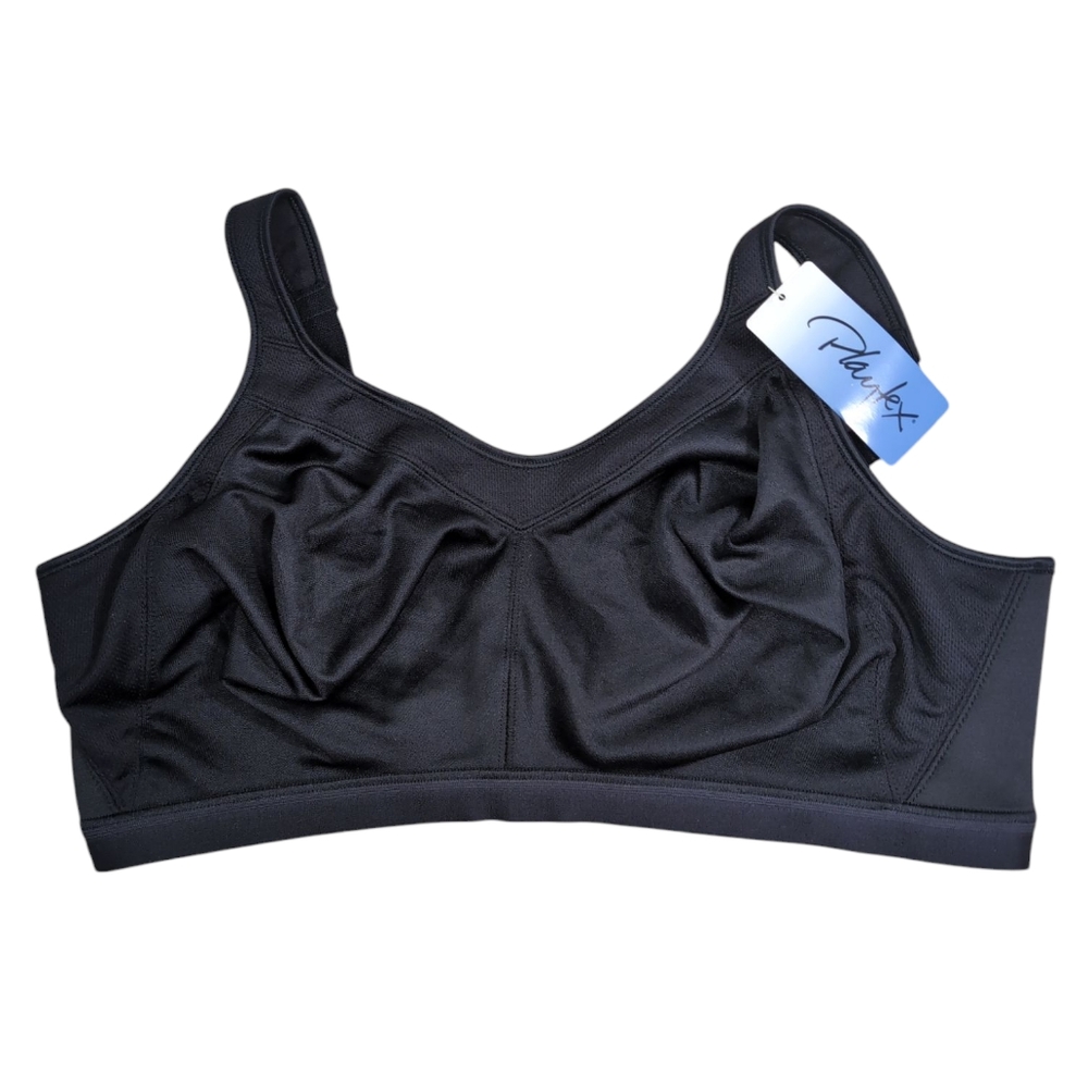 Playtex Black Bra, 4159, Size 44 DDD, No Underwire, NWT